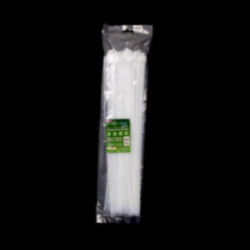 Nylonowe opaski zaciskowe ROAD-TEQ wymiar:4, 8x400mm, 100szt., white