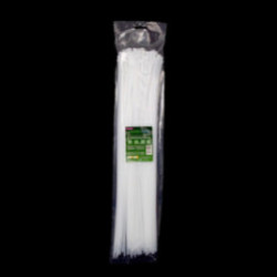Nylon-Kabelbinder ROAD-TEQ, Abmessung: 4,8 x 500 mm, 100 Stück, weiß