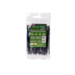 Nylon-Kabelbinder ROAD-TEQ, Abmessung: 2,5 x 100 mm, 100 Stück, schwarz
