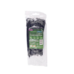 Nylon-Kabelbinder ROAD-TEQ, Abmessung: 2,5 x 150 mm, 100 Stück, schwarz