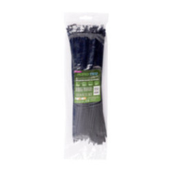 Nylon-Kabelbinder ROAD-TEQ, Abmessung: 3,6 x 300 mm, 100 Stück, schwarz