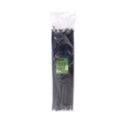 ROAD-TEQ Nylon-Kabelbinder, Maße: 4,8 x 400 mm, 100 Stück, schwarz
