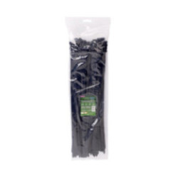 Nylon-Kabelbinder ROAD-TEQ, Abmessung: 7, 6x450mm, 100 Stück, schwarz