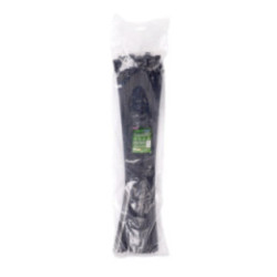 Nylon-Kabelbinder ROAD-TEQ, Abmessung: 9 x 600 mm, 100 Stück, schwarz