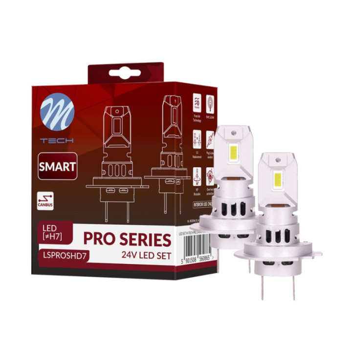 LED SET M-TECH PRO SMART SERIES H7 24 V