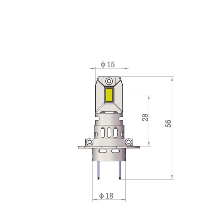 LED SET M-TECH PRO SMART SERIES H7 24 V