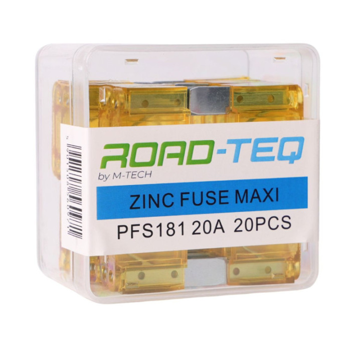 Zink-Sicherung MAXI, Box 20A 20pcs/box