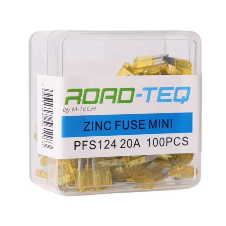Zink-Mini-Sicherung, Box 20A 100pcs/box