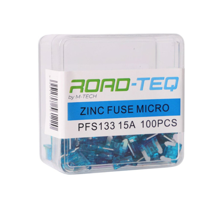Zink-Sicherung MICRO, Box 15A 100 Stück/Box