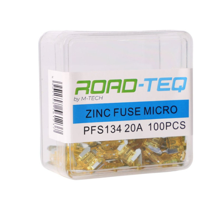 Zink-Sicherung MICRO, Box 20A 100pcs/box