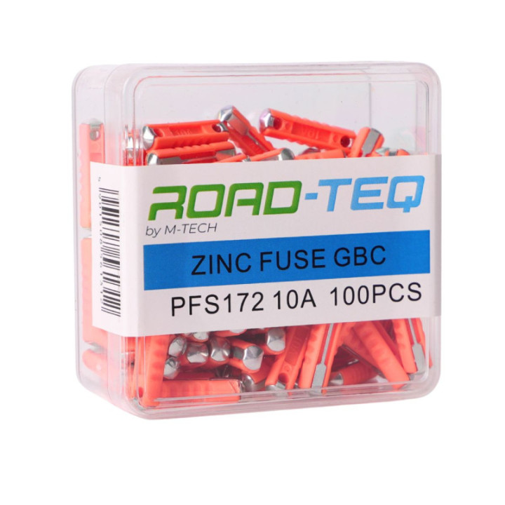 Zink-Sicherung GBC, Box 10A 100pcs/box