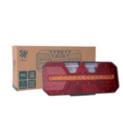 Lamp zespolona M-TECH tylna prawa z homologacją ECE 104 LED 12/24 V.