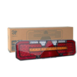 Kombinierte Rückleuchte M-TECH hinten rechts mit ECE-R92-Zulassung, LED, 12/24 V.