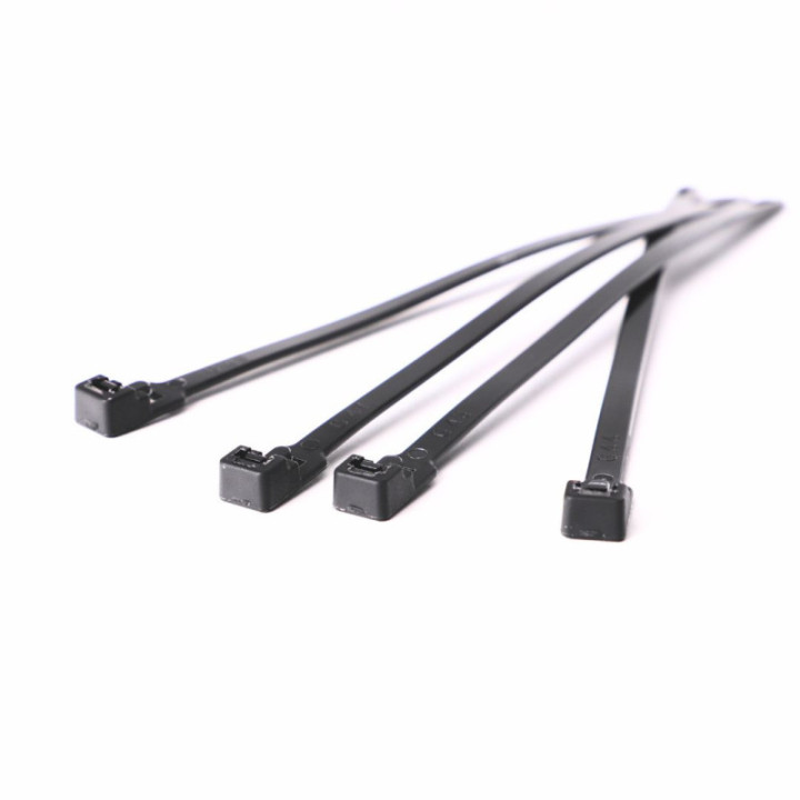 Nylonowe opaski zaciskowe wielokrotnego użytku ROAD-TEQ w:4, 8x150mm 20szt. czarne