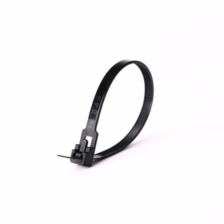 Nylonowe opaski zaciskowe wielokrotnego użytku ROAD-TEQ w:4, 8x150mm 20szt. czarne