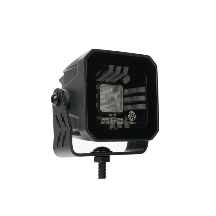 Lampa M-TECH światło wsteczne + pozycje, 3" 1+12pcs SMD LED, 23+4 W, 1500 Lm, 9-32 V, ECE R10 R148 Flood