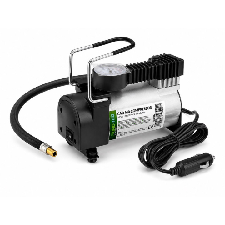 Car air compressor metal ROAD-TEQ 12 V 150 PSI 30 mm 30L/min.