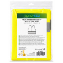High visibility safety vest ROAD-TEQ 120g - EN20471 - yellow - XL