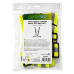 Warn-Reflexgurt ROAD-TEQ - gelb - S-XXL