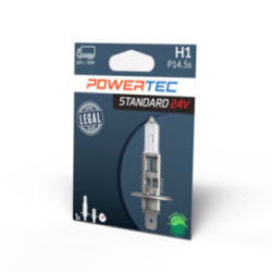 Halogen-Glühlampe POWERTEC H1 24 V 70 W H1 P14.5s