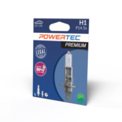 Halogenglühlampe POWERTEC PREMIUM H1 12 V 55 W P14.5s
