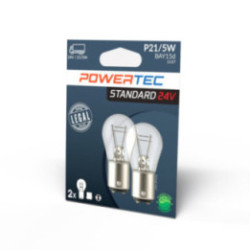 Glühlampe POWERTEC P21/5 W 1157 24 V 21/5 W BAY15d
