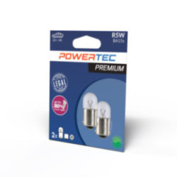 Glühlampe POWERTEC PREMIUM R5W T16 12 V 5 W BA15s
