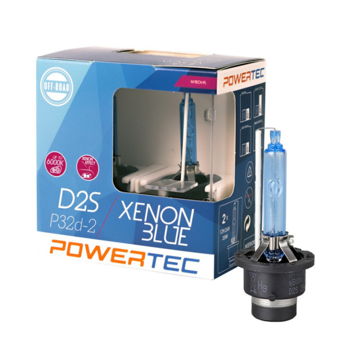 Powertec Xenon blau D2S DUO
