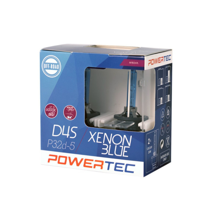 Powertec Xenon blau D4S DUO