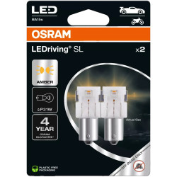 OSRAM LEDrivin SL 7506DYP-2BL ~P21W BA15s 12 V 1, 3 W