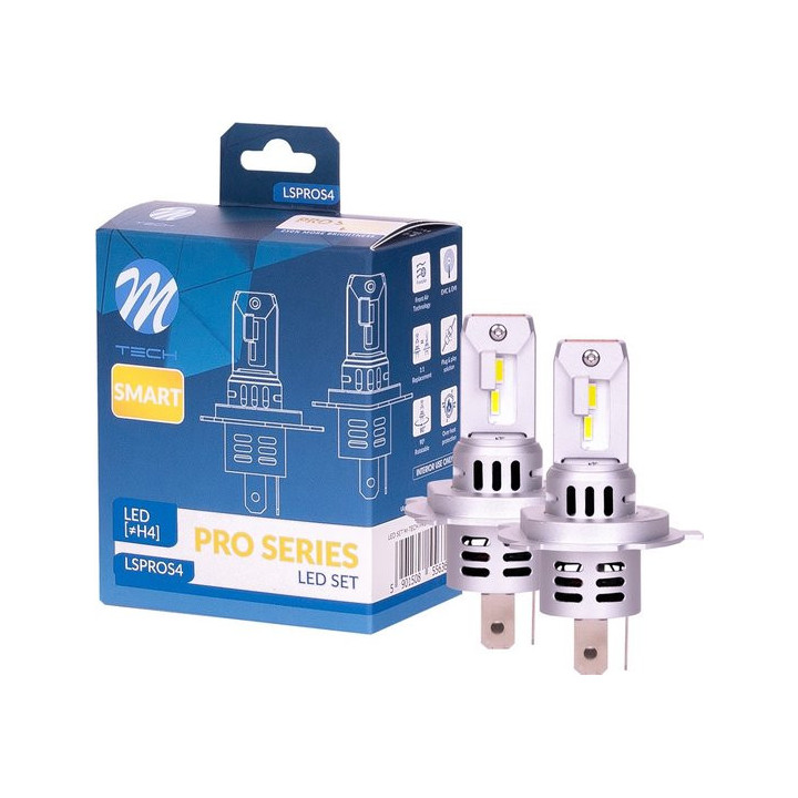 LED SET M-TECH PRO SMART MOTO SERIES H4