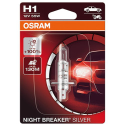 NIGHT BREAKER® SILVER H1 01-Blister