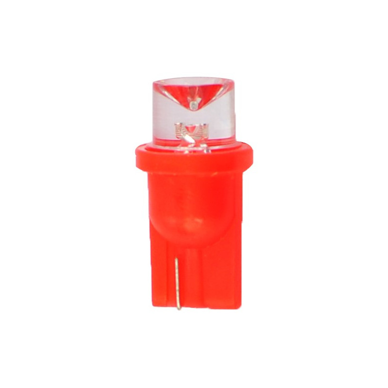LED-Lampe L006a – W5W, gerollt, rot