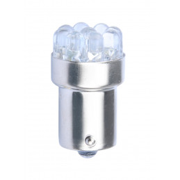 LED-Lampe L033 – BA15s, 9 LEDs, 5 mm, rot