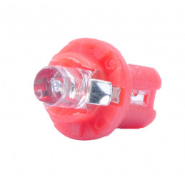 LED - Diode L048 - B8.5D 1xFlux Flach Rot