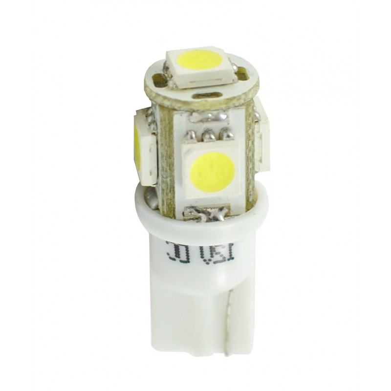 LED - Diode L054 - W5W 5xSMD5050 WeiÎ²