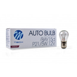 Glühlampe M-TECH P21/5 W 1157, 12 V, 21/5 W, BAY15d