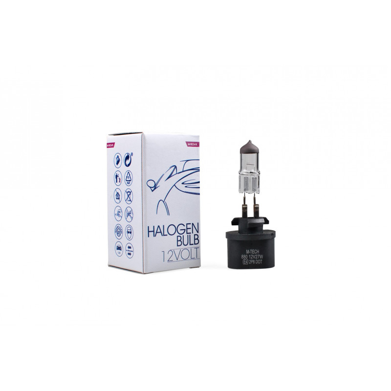 Halogenlampe M-TECH H27W/1 880 PG13 27W 12V Halogenlampe M-TECH H27W/1 880 PG13 27W 12V