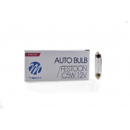 Glühlampe M-TECH C5W 12 V 5 W 41 mm T11x41 SV8.5