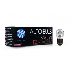 Glühlampe M-TECH P21/5 W 1157 24 V BAY15d