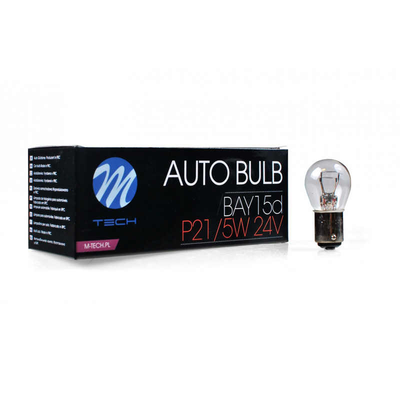 Glühlampe M-TECH P21/5 W 1157 24 V BAY15d
