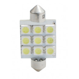 LED-Lampe L059 – C5W, 9x SMD5050, weiß