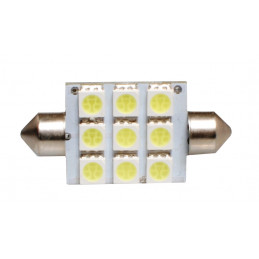 LED - Diode L059 - C5W 41mm 9xSMD5050 WeiÎ²