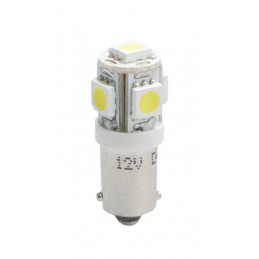 LED-Lampe L057 – BA9s, 5×SMD5050, weiß