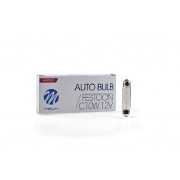 Glühlampe M-TECH C10W 12 V 10 W 41 mm T11x41 SV8.5
