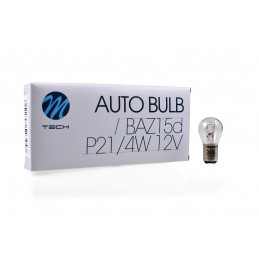 Glühlampe M-TECH P21/4 W, 12 V, BAZ15d