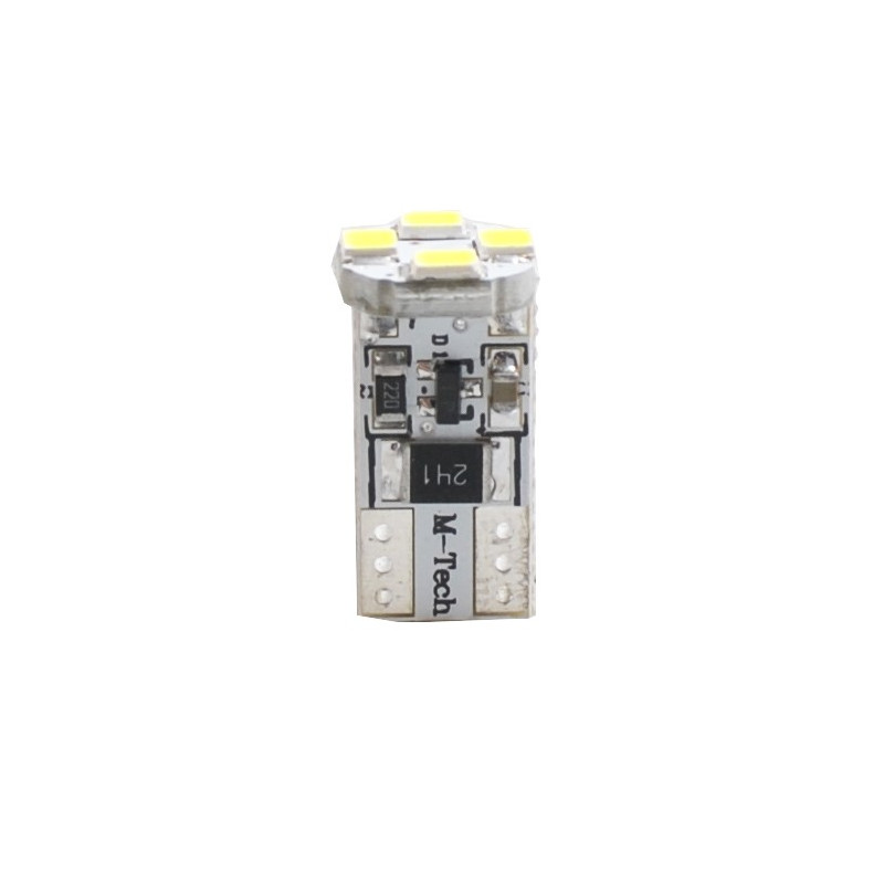LED-Lampe L329 – W5W, 4× SMD3528, CANBUS, weiß