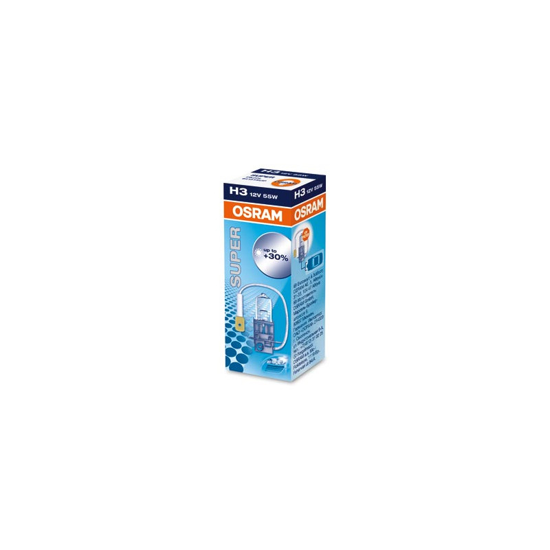 Halogen OSRAM SUPER 64150SUP PK22s 55W 12V H3 Halogen OSRAM SUPER 64150SUP PK22s 55W 12V H3