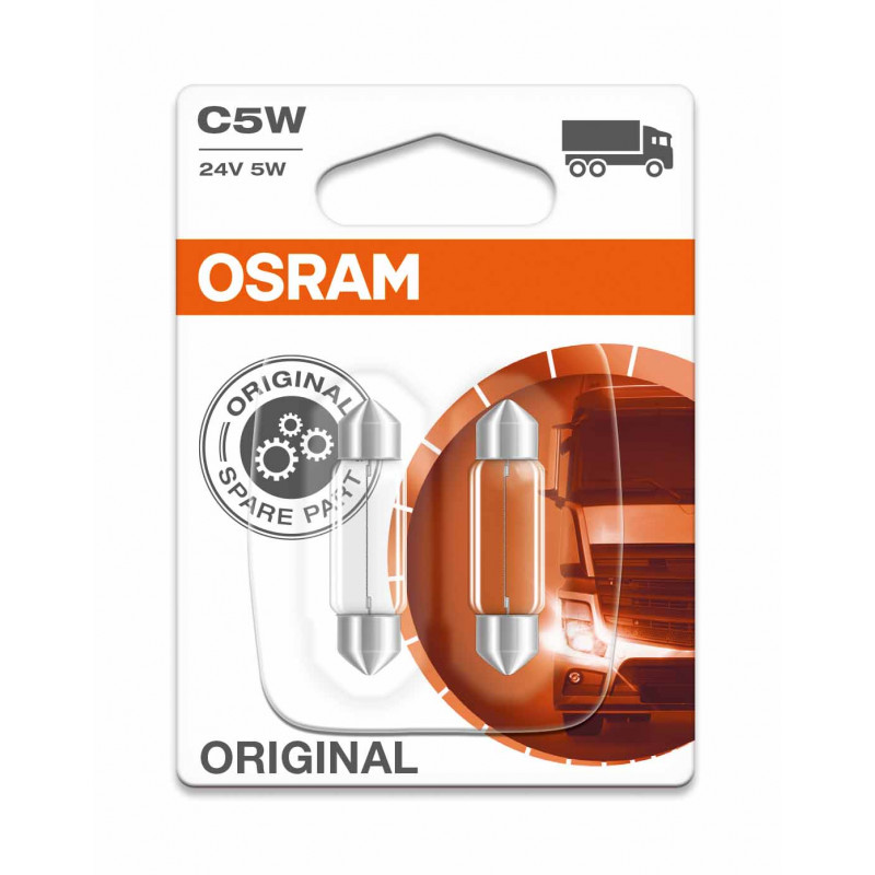 OSRAM 6423-02B SV8,5-8 24V 5W C5W