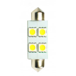 LED-Lampe L072 – C5W, 41 mm, 4× SMD5050, weiß